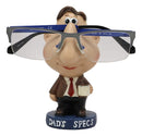 Coffee Lover Dad Novelty Gifts Whimsical Eyeglass Spectacle Holder Decor Statue