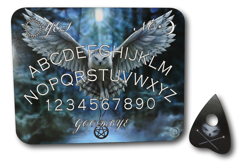 Anne Stokes Awake Your Magic Owl Pentagram Ouija Spirit Board Game W/ Planchette
