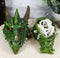 Ebros Fantasy Greenman Spiked Tree Dragon Head Decorative Jewelry Box Figurine