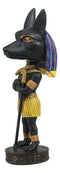 Egyptian Deity God Of Mummification Anubis Jackal Dog Bobblehead Figurine Egypt