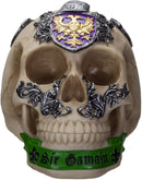 Ebros Knights of The Round Table King Arthur Skulls Sir Gawain Skull Figurine