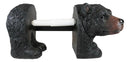 Ebros Darling Black Bear Cub Toilet Paper Body Holder Hanging Or Standalone Figurine