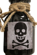 Pack Of 6 Ceramic Magic Voodoo Apothecary Mad Doctor Potion Bottles Props