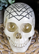 Spiritual Sacred Geometry Sri Yantra Shri Chakra Vastu Symbol Skull Figurine