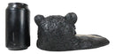 Rustic Western Forest Black Bear Checkerboard With Bear Paw Color Checkers Set