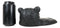 Rustic Western Forest Black Bear Checkerboard With Bear Paw Color Checkers Set