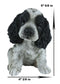 Ebros Lifelike Pet Pal English Cocker Spaniel Dog Puppy Sitting Figurine 5.75"H