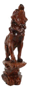 Ebros Wildlife Nature Full Moon Howling Night Wolf Figurine Timberwolves Decor