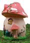 Ebros Gift Enchanted Fairy Garden Miniature Mushroom Toadstool Cottage House Figurine 6.25"H Do It Yourself Ideas For Your Home