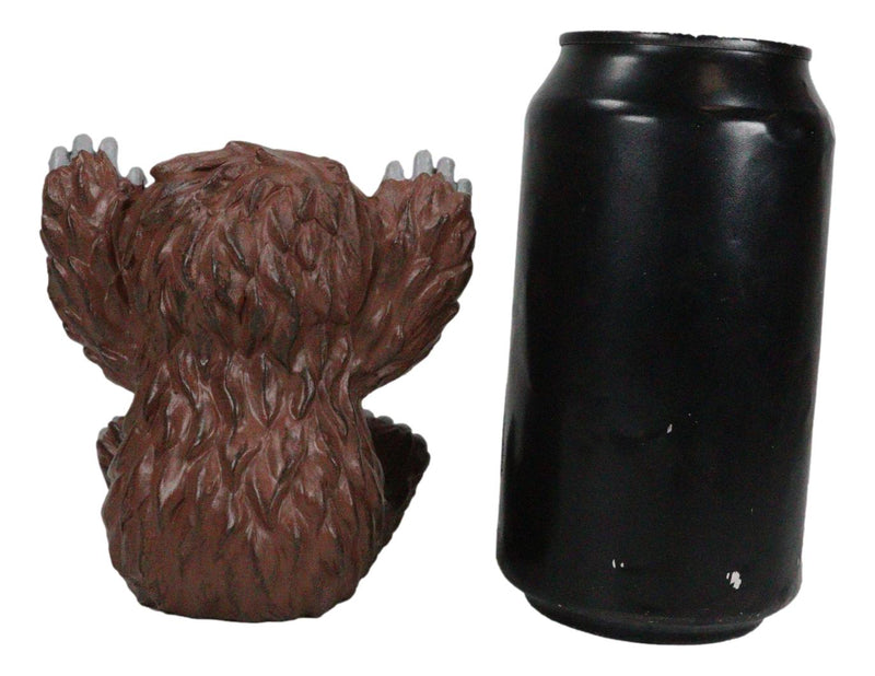 Ebros Larger Furry Bones Man or Ape Bigfoot Skeleton Monster Collectible Figurine 3.5" H Furrybones Mythical Legend Mountain Forest Dweller