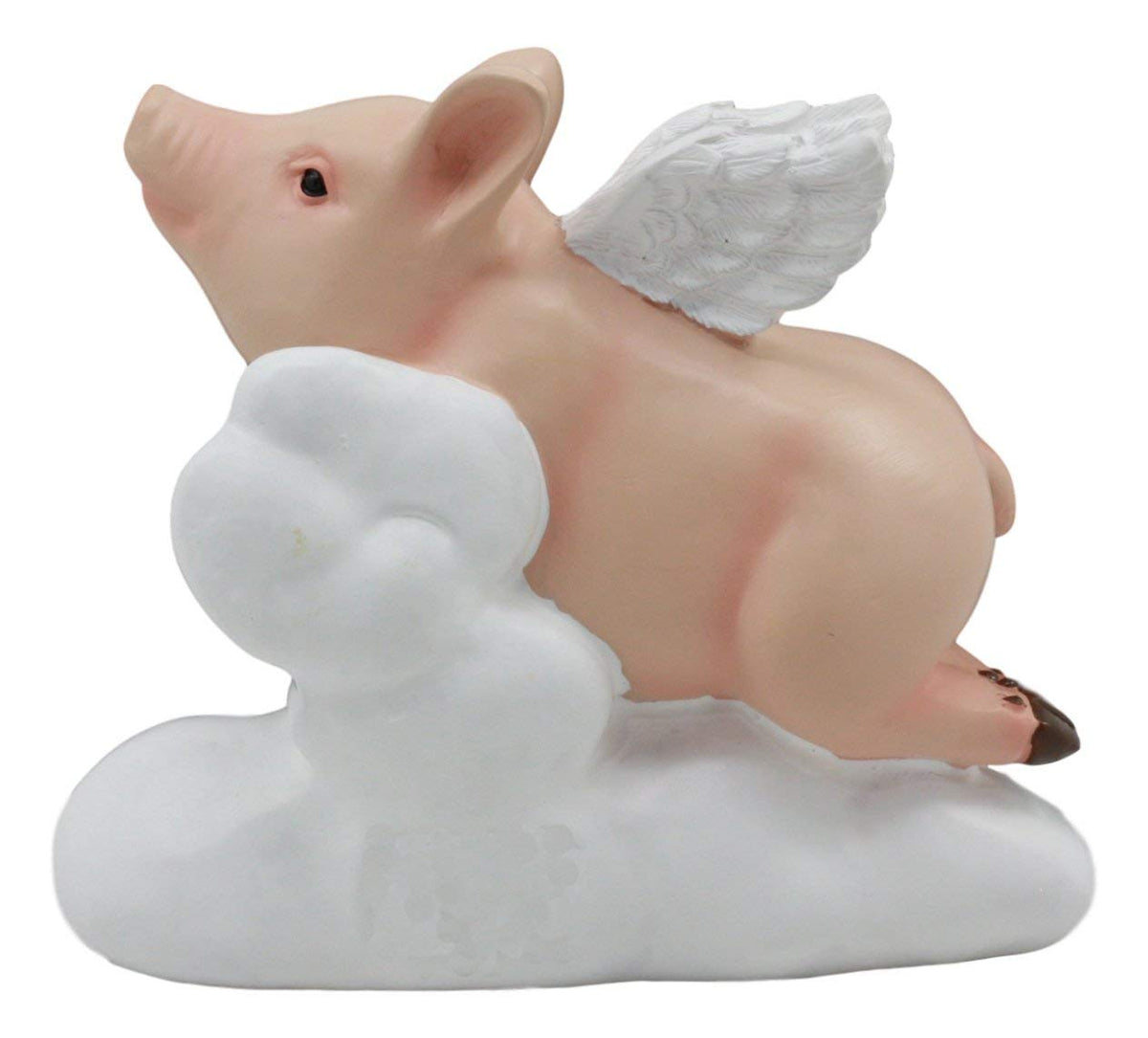 Ebros When Pigs Fly Heavens Flying Pig With Angel Wings On Cloud 9 Statue 4"L