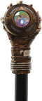 Ebros Steampunk Skeleton Hand Grasping Eye Gears Swagger Stick Cane Staff 38" L