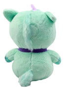Furrybones Blue Enchanted Unicorn Unie Skeleton Monster Plush Doll Toy Ornament
