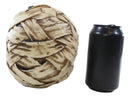 Egyptian Corpse Mummy Bandaged Skull With Scarab Statue Halloween Macabre Decor