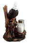 Ebros Bald Eagle Residing By Its Nests Salt and Pepper Shaker Set Holder 6.5"H