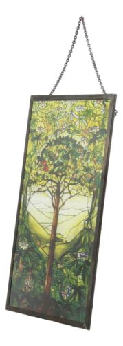 Ebros Louis Tiffany Northrop Memorial Window Collection Tree of Life Stained Glass Art