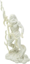 Ebros Greek God Zeus Jupiter On Clouds Holding Lightning Bolt Statue 11.25" H