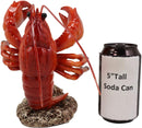 Ebros Dancing Red Lobster Drunken Cajun Creole Delight Wine Bottle Holder 7.5"H