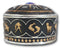 Greek Zodiac Constellations with Sun and Space Gem Lid Decorative Trinket Box