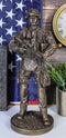 Large US Military Covert Night Mission War Soldier Rifleman Infantry Statue