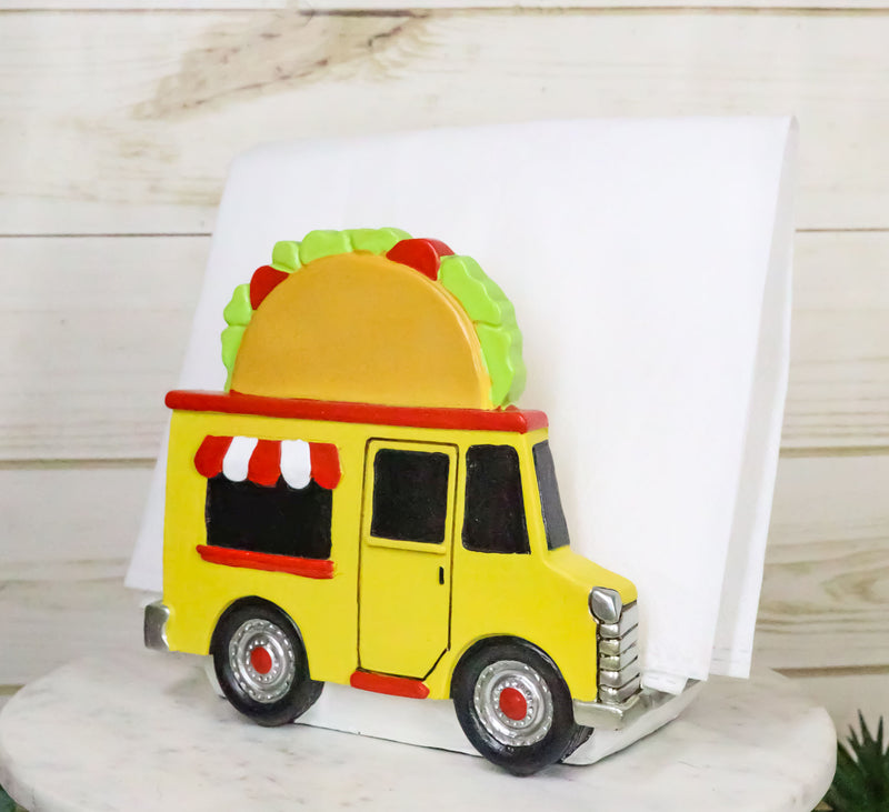 Fiesta Party Taste Of Mexico Tex-Mex Taco Food Truck Hot Service Napkin Holder