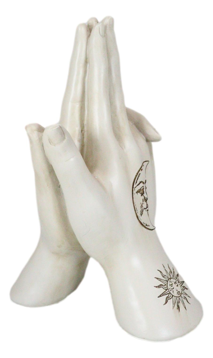 Psychic Fortune Teller Chirology Palmistry Hand Palm Gun Formation Figurine