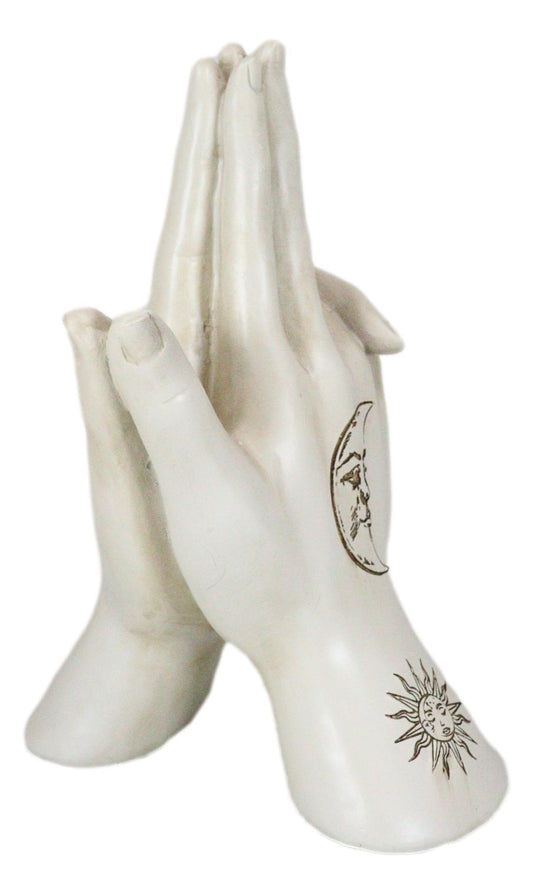 Psychic Fortune Teller Chirology Palmistry Hand Palm Gun Formation Figurine