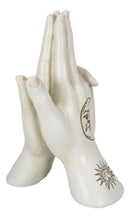 Psychic Fortune Teller Chirology Palmistry Hand Palm Gun Formation Figurine