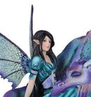 Twilight Slumber Enchanted Fairy With Sleeping Dragon On Lap Amy Brown Figurine
