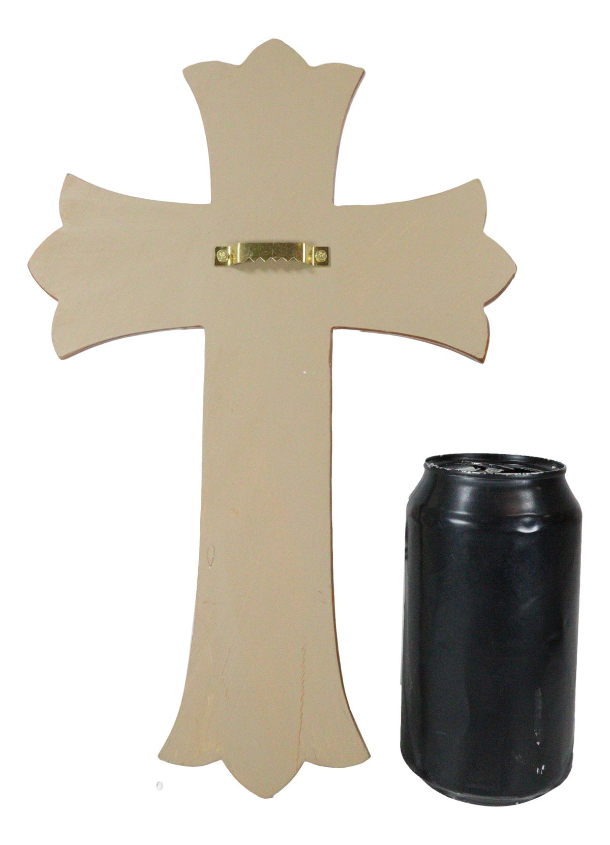 Vintage Royal Scroll Le Fleur French Fleur De Lis Layered Crucifix Wall Cross