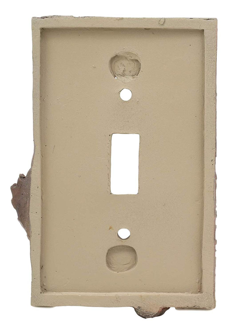 Rustic Western Stag Elk Moose By Pine Single Toggle Switch Plate Cover Set of 2