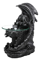 Ebros Castle Tower Sentry Dragon Electric Oil Burner Tart Warmer Night Light