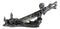 Fantasy Skull Bones Letter Opener Dagger With Gothic Dragon Castle Base Stand