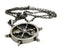 Ebros Gift Steampunk Naval Battleship Helm Necklace Alloy Pendant Jewelry