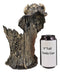 Ebros Large Native Pride American Bison Buffalo Bull Wine Bottle Holder Figurine