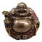 Large Lucky Buddha Zen Monk Of Wealth Prosperity Hotei Dharma Figurine Talisman