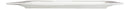 Set Of 5 Contemporary Rhomboid White Porcelain Serving Platter Plate Dish 15"L