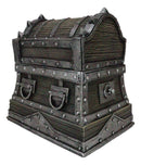 Nautical Caribbean Pirate Davy Jones Spiked Treasure Chest Small Decorative Box