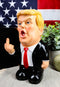 Ebros Gift 'Angry at The World' USA President Donald Trump Flipping The Bird Sign Statue