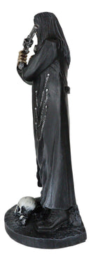 Assassin's Creed Hooded Grim Reaper Skeleton With Dual Beretta Pistols Statue
