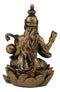 Ebros Vastu Hindu Goddess Saraswati Seated On Lotus Playing Veena Guitar Statue