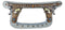 Western Dual Pistols In Holster Faux Tooled Leather Wall Mirror W/ Towel Hooks