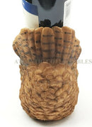 Wisdom Of The Woods Enchanted Great Horned Tiger Owl Wine Bottle Holder Decor