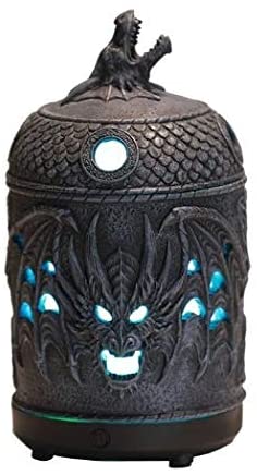 Ebros Fantasy Dragon Aroma Diffuser with Light Home Decor Statue Figurine