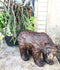 Large 21" Long Grizzly Brown Bear Polyresin Outdoor Garden Decorative Statue