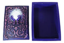 Wicca Fortune Telling Scrying Crystal Ball With Palms Tarot Cards Decorative Box