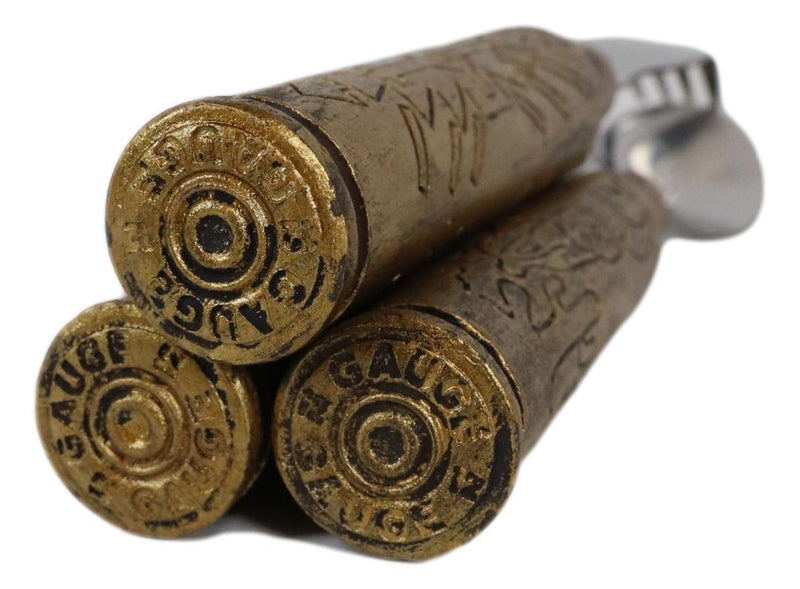 Western Hunter Rifle Ammo Bullet Shell Casing Flatware 1 Spoon Fork Knife Set