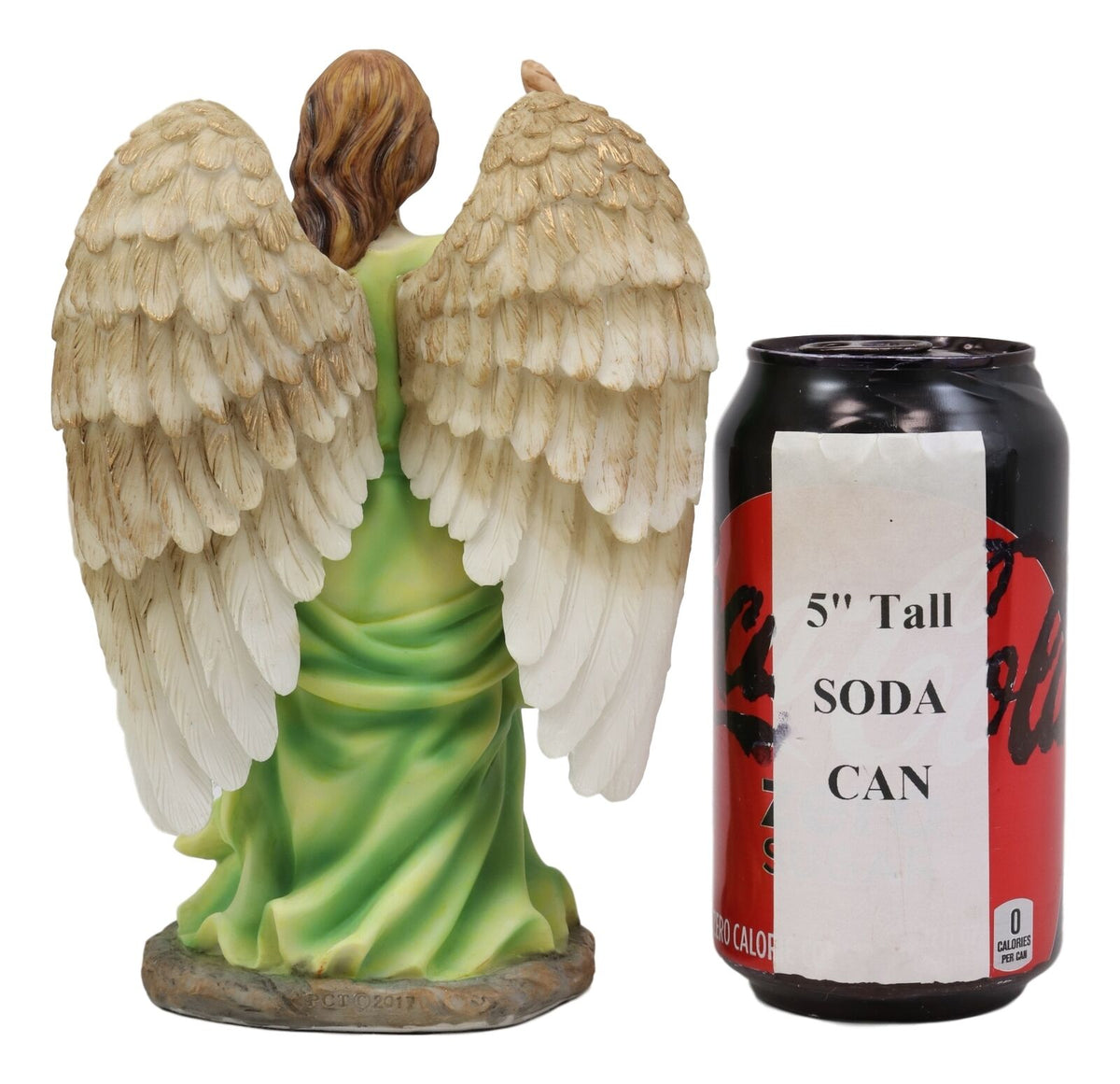 Ebros Colorful Sitting Roman Angel Of Abundance Prosperity Positive Energy Statue 7"H