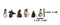 Set Of 6 Scary Merry Christmas Halloween Skeleton Santa Snowman Tree Ornaments