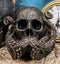 Fantasy Cthulhu Monster Octopus Skull With Tentacles Sucker Arms Figurine 7"L